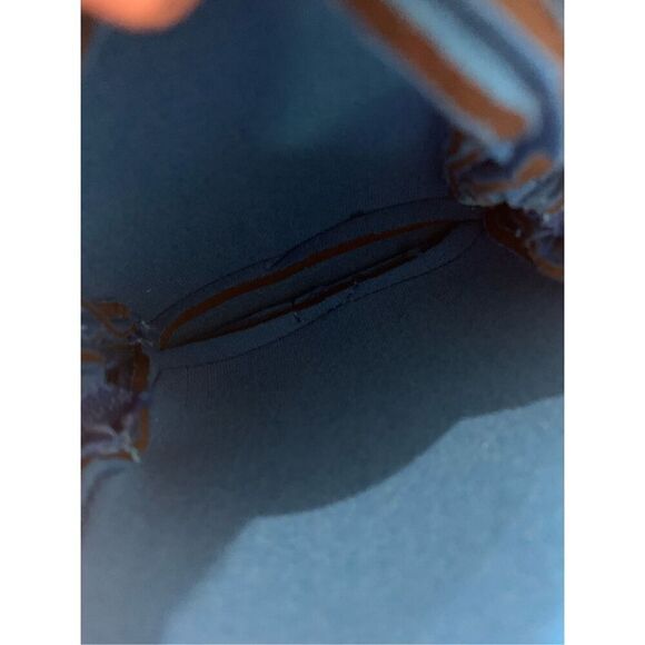 90s CASE LOGIC Electronics Belt Bag-Blue Foam Fanny Pack Throwback Vintage EUC - Picture 4 of 4